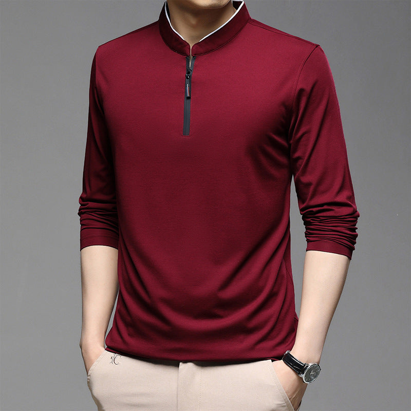 PHOENIXES™ Half High Collar Cotton Men Autumn Clothes