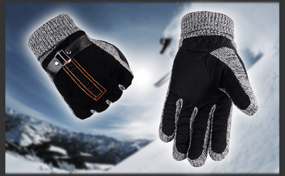 PHOENIXES™ Gloves Men Winter Cycling Leisure Pigskin