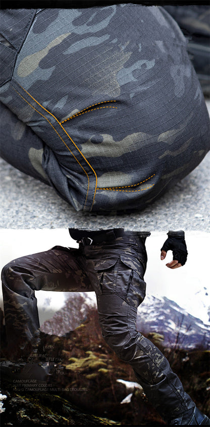 PHOENIXES™ Spring And Autumn Waterproof Multi-pocket Sports Loose Tactical Casual Pants