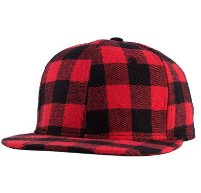 PHOENIXES™ Red Black Plaid Baseball Hats Unısex