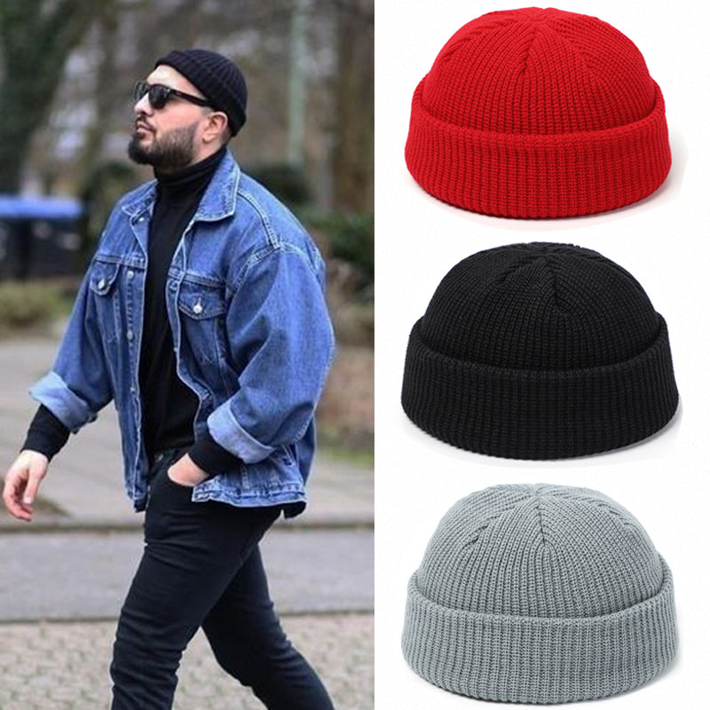 PHOENIXES™ Knitted Hats For Unısex  Skullcap  Beanie Hat Winter Retro