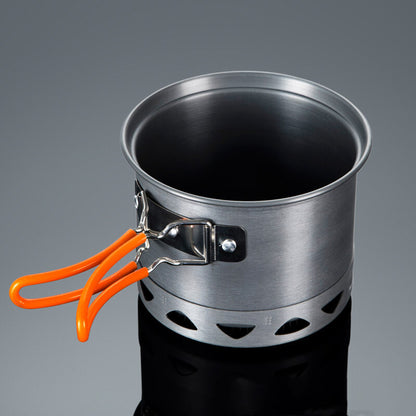 PHOENIXES™ Outdoor Heat-collecting Single-pot Mountaineering Camping Cookware