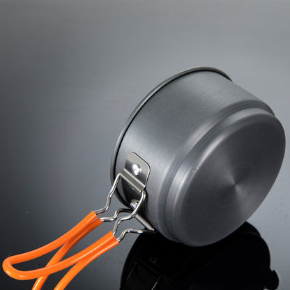 PHOENIXES™ Outdoor Heat-collecting Single-pot Mountaineering Camping Cookware