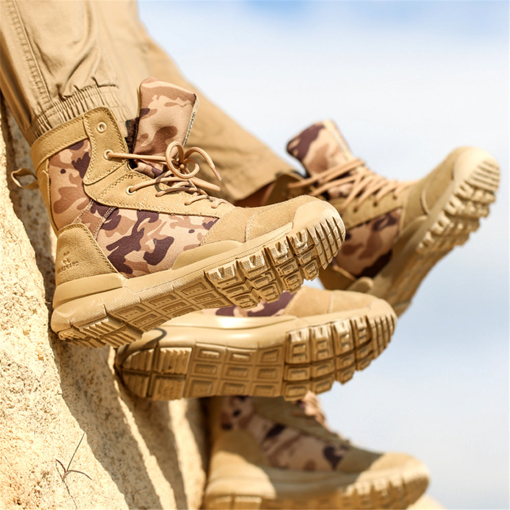 PHOENIXES™ Outdoor Unısex Military Boots Tactical Boots High-Top