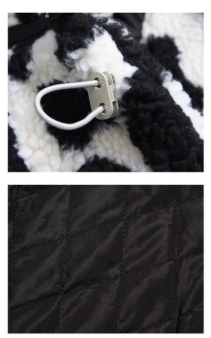 PHOENIXES™ Unisex Camouflage Panda Cow Spotted Lamb Wool Coat