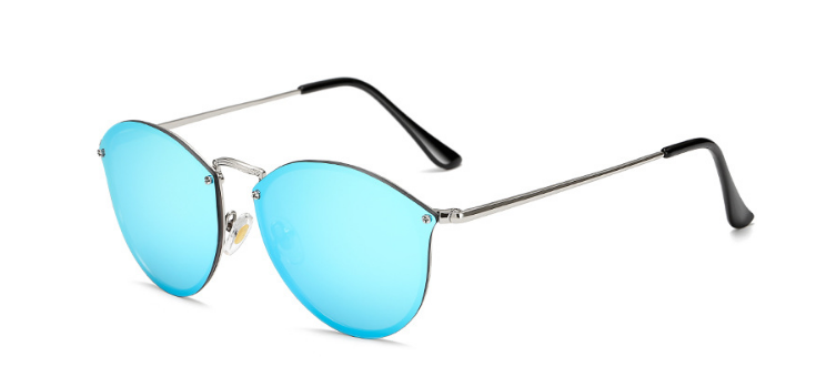 PHOENIXES™ Fashion Color Film Sunglasses Men And Women Personality Rimless Sunglasses