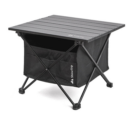 PHOENIXES™ Folding Table And Chair Outdoor Portable Aluminum Alloy Light Picnic Table & Chair - Storage bag