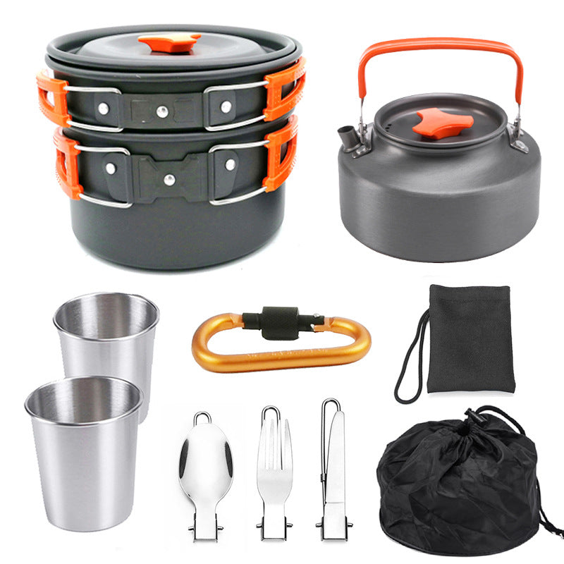 PHOENIXES™ Outdoor Portable Cookware Set , Camping , Hiking , Picnic