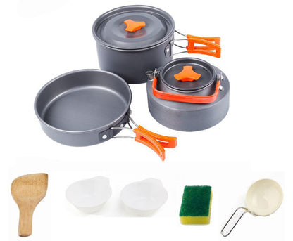 PHOENIXES™ Outdoor Portable Cookware Set , Camping , Hiking , Picnic