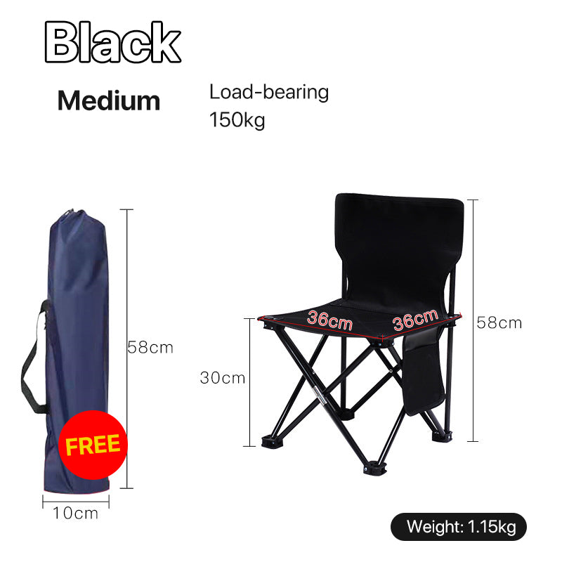 PHOENIXES™ Folding Chair Outdoor Portable  Chair & Stool