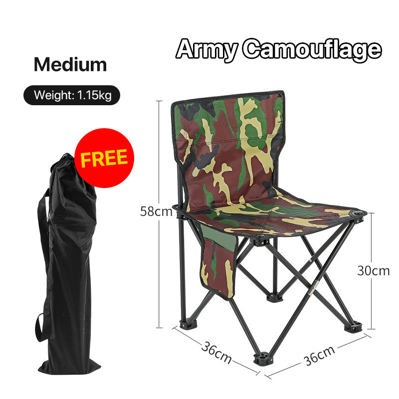 PHOENIXES™ Folding Chair Outdoor Portable  Chair & Stool