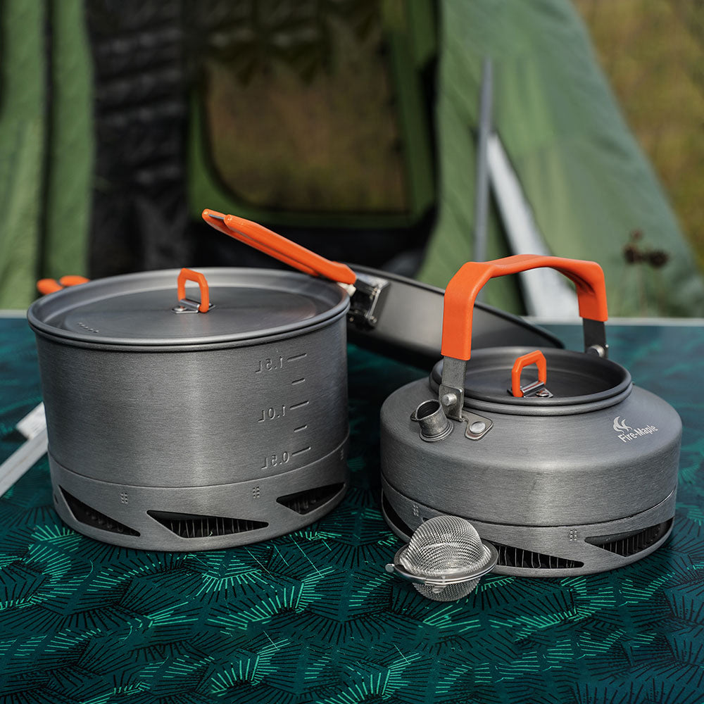 PHOENIXES™ Outdoor Cookware, Portable Camping Cookware Set