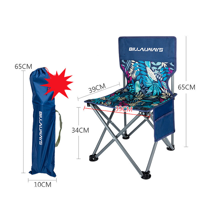 PHOENIXES™ Outdoor Folding Chair Portable Camping Equipment