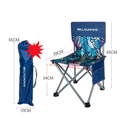 PHOENIXES™ Outdoor Folding Chair Portable Camping Equipment