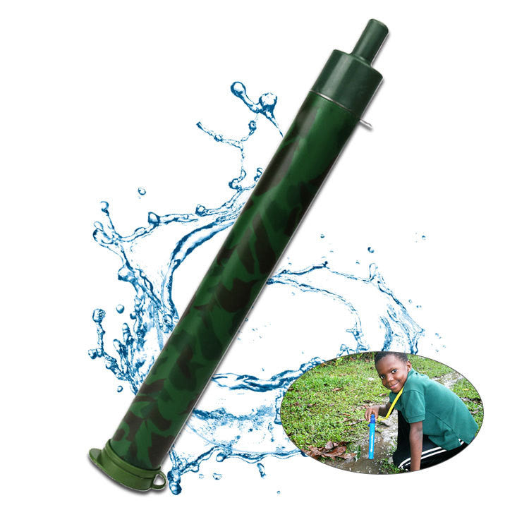 PHOENIXES™ A-type camping wild drink outdoor water purification straw