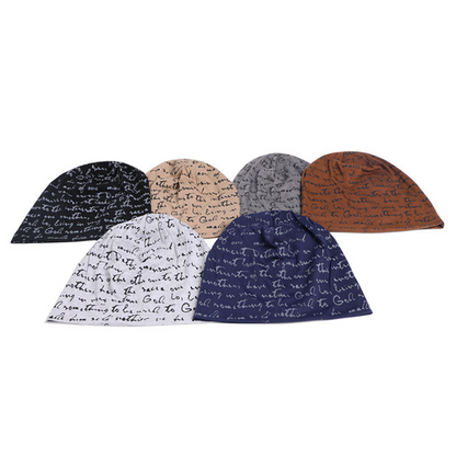 PHOENIXES™ English alphabet beanie hat