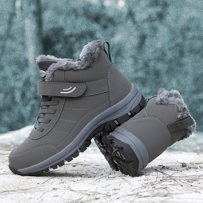 PHOENIXES™ For The Winter High-top With Velvet Thick Cotton Non-slip  Snow Boots