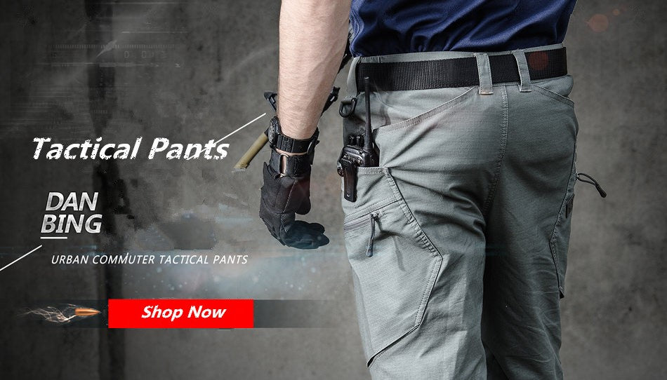 PHOENIXES™ Spring And Autumn Waterproof Multi-pocket Sports Loose Tactical Casual Pants