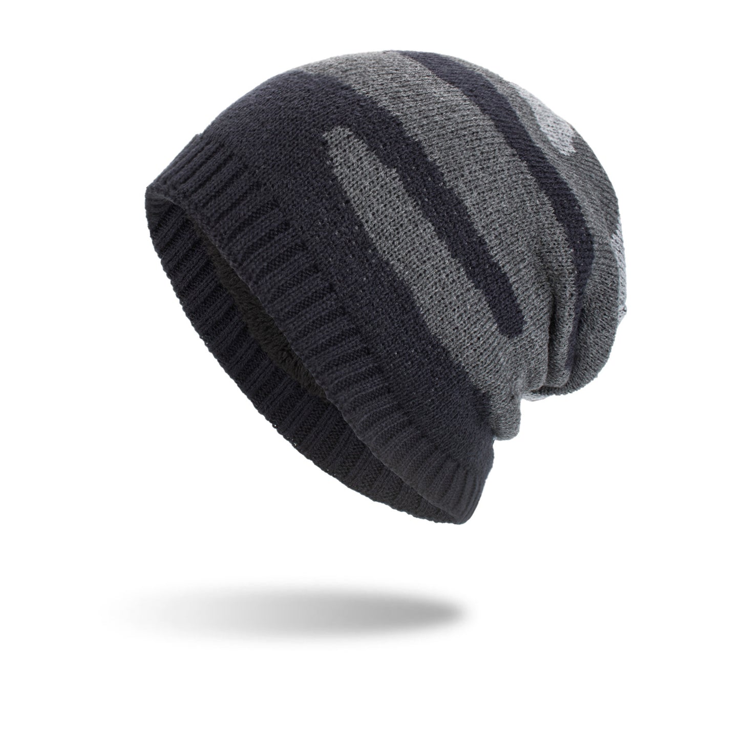 PHOENIXES™ New Tricolor Striped Long Pullover Knit Beanie