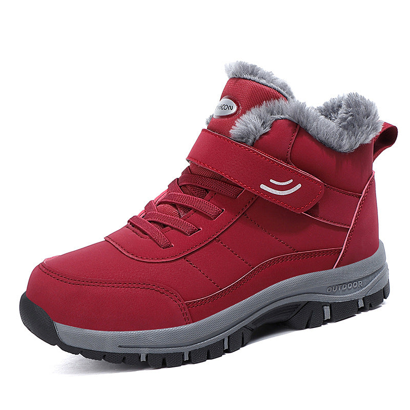 PHOENIXES™ For The Winter High-top With Velvet Thick Cotton Non-slip  Snow Boots