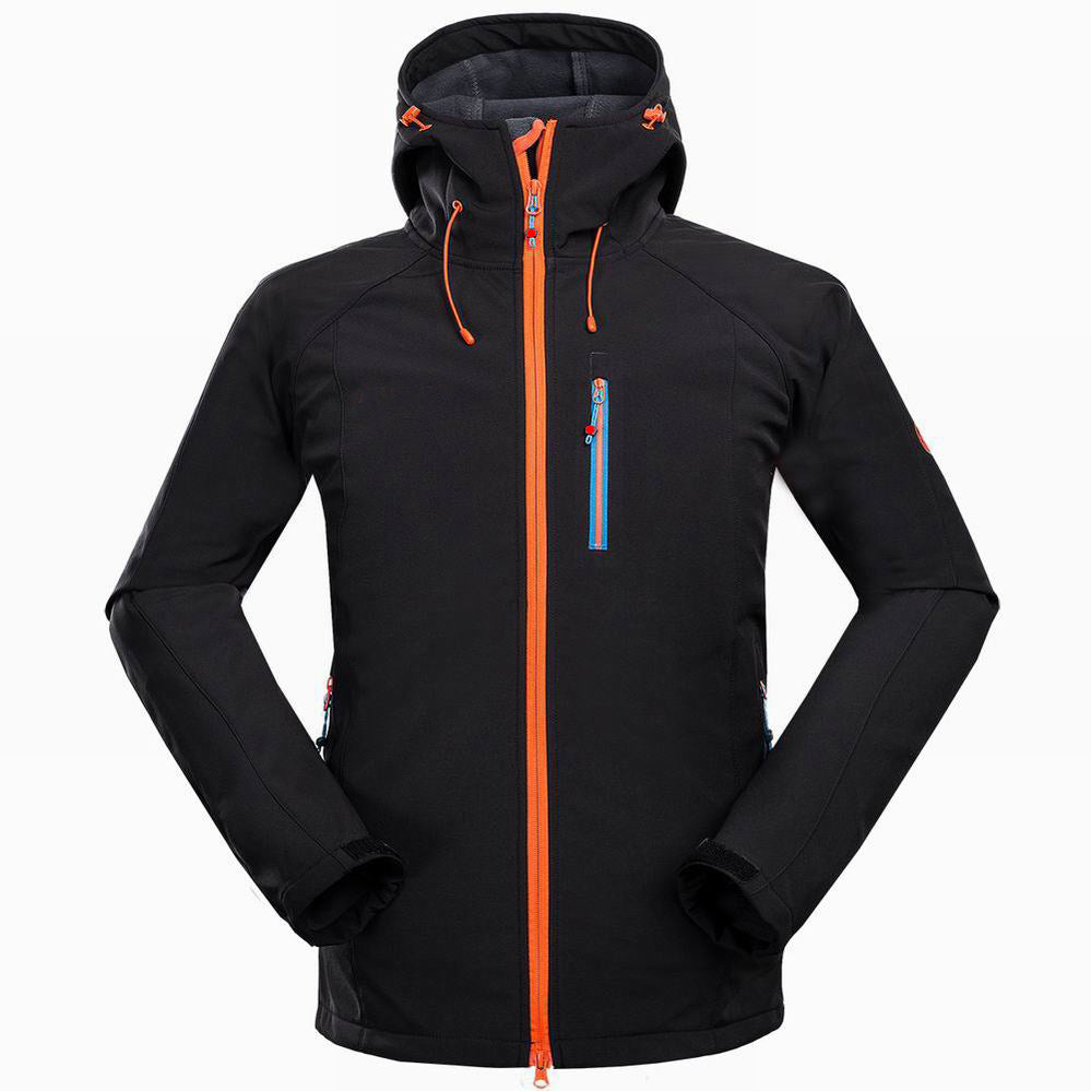 PHOENIXES™ For men outdoor mountaineering camping sports clothing anti wind & soft shell jacket