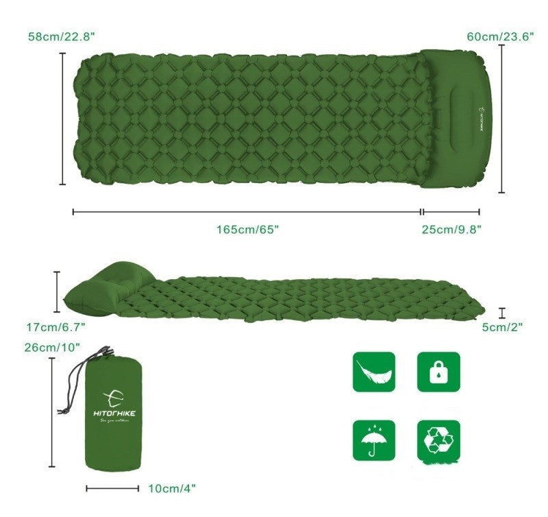 PHOENIXES™ Air mattress sleeping bag