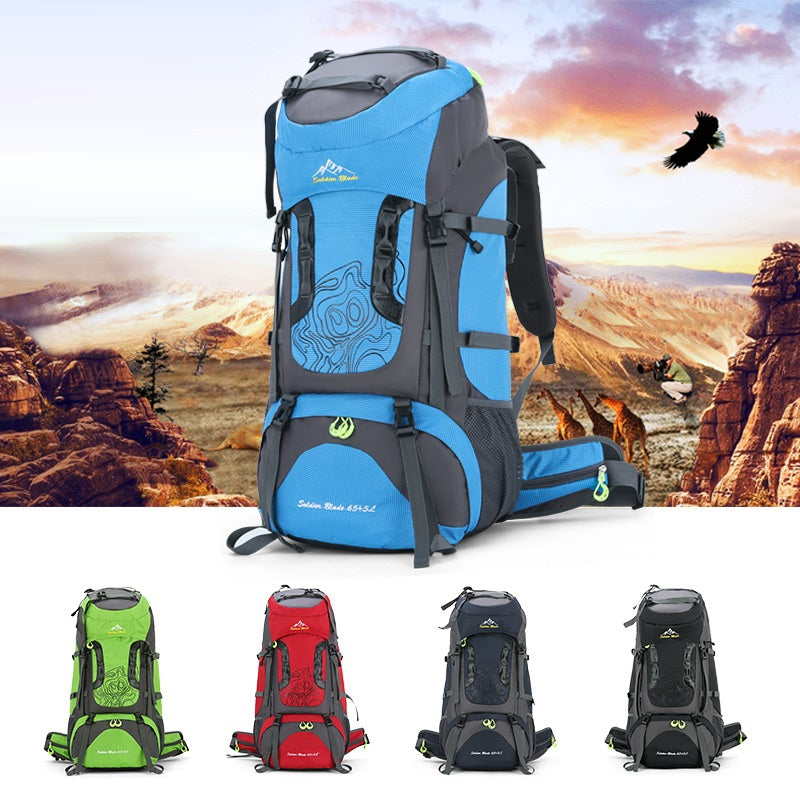 PHOENIXES™ Waterproof Hiking Camping Capacity Hiking Backpack