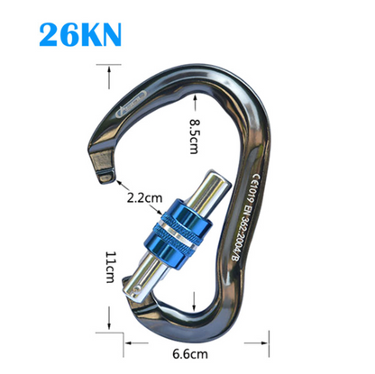 PHOENIXES™ Safety Hook Type Lock Of Outdoor Mountaineering Main Lock