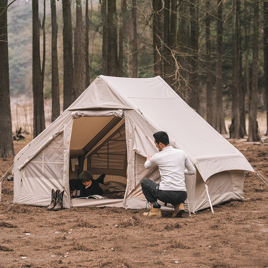 PHOENIXES™ Cotton Camping Inflatable Tent