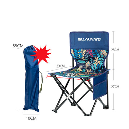 PHOENIXES™ Outdoor Folding Chair Portable Camping Equipment