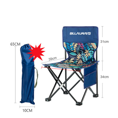 PHOENIXES™ Outdoor Folding Chair Portable Camping Equipment