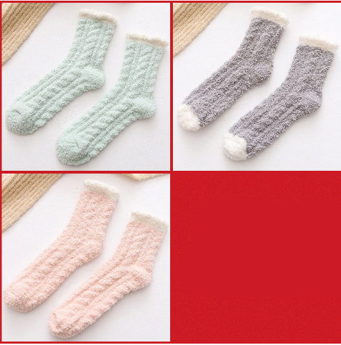 PHOENIXES™ Women Thermal Fluffy Socks Autumn Winter Warm Socks