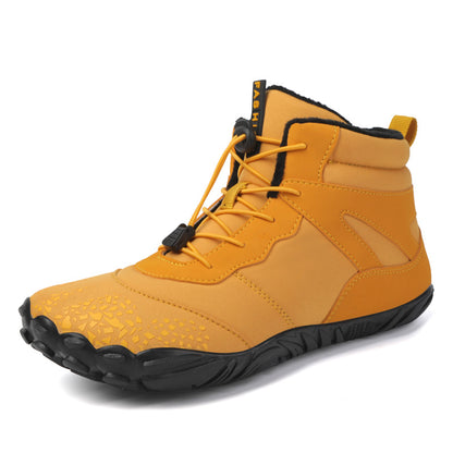 PHOENIXES™ Fleece-lined Waterproof Snow Boots Warm Breathable High-top Casual Cotton Shoes