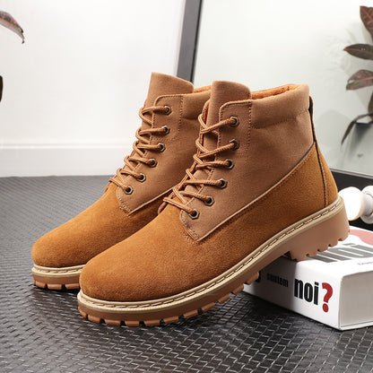 PHOENIXES™ Leather boots casual men's boots Martin boots