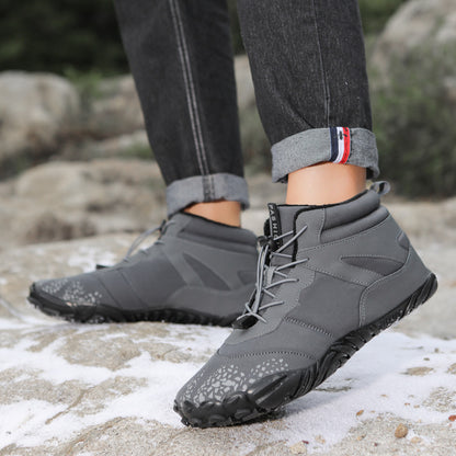 PHOENIXES™ Fleece-lined Waterproof Snow Boots Warm Breathable High-top Casual Cotton Shoes