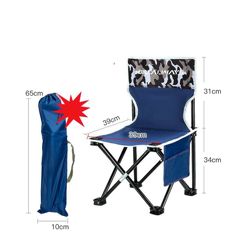 PHOENIXES™ Outdoor Folding Chair Portable Camping Equipment