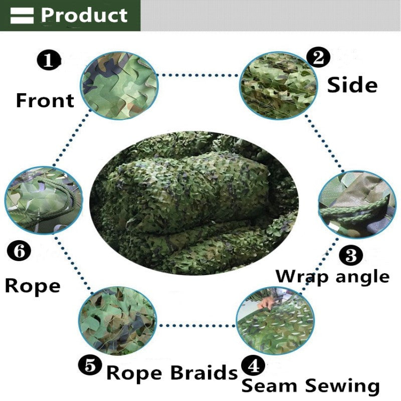 PHOENIXES™ Anti-aerial Photography Heat Transfer Jungle Camouflage Outdoor Sunscreen Shade Net