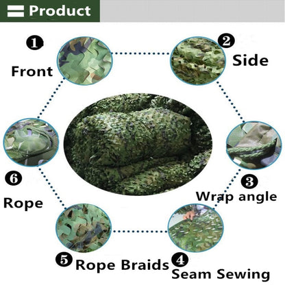 PHOENIXES™ Anti-aerial Photography Heat Transfer Jungle Camouflage Outdoor Sunscreen Shade Net