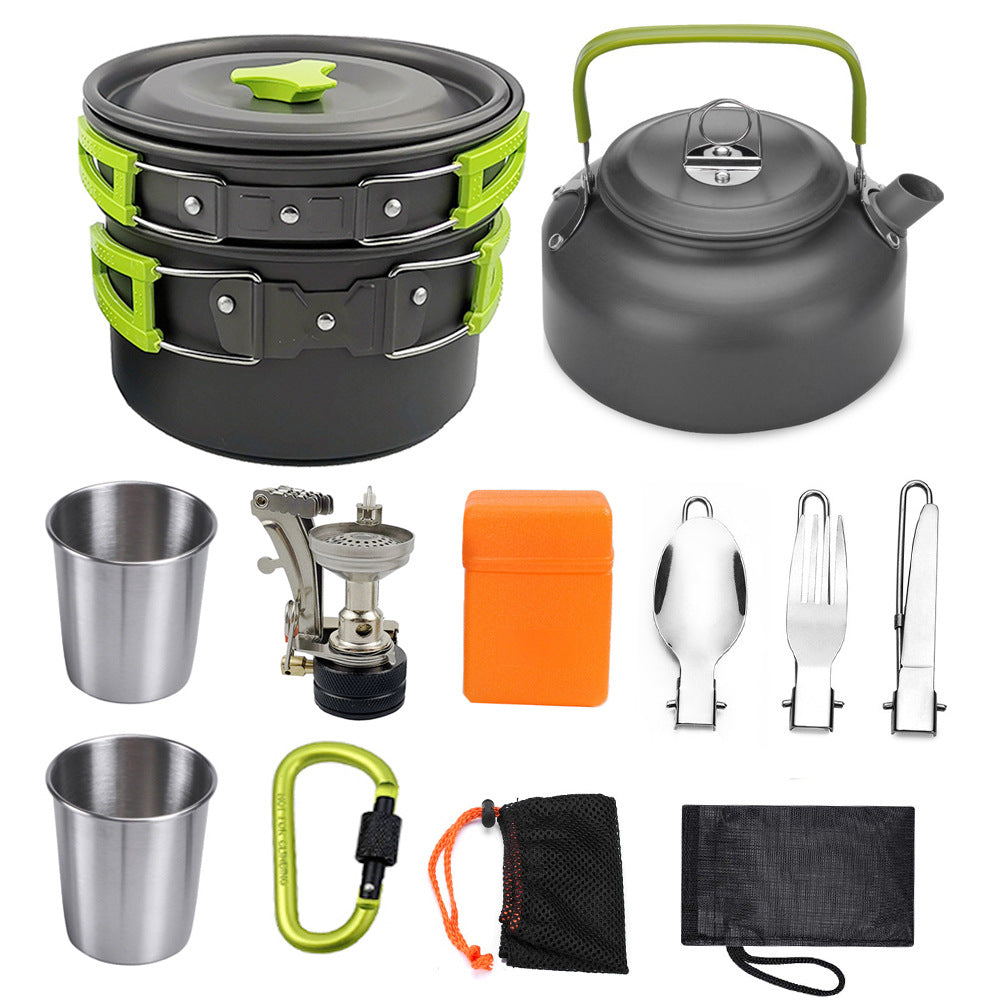 PHOENIXES™ Portable camping cooker kit