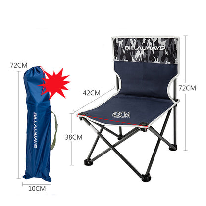 PHOENIXES™ Outdoor Folding Chair Portable Camping Equipment