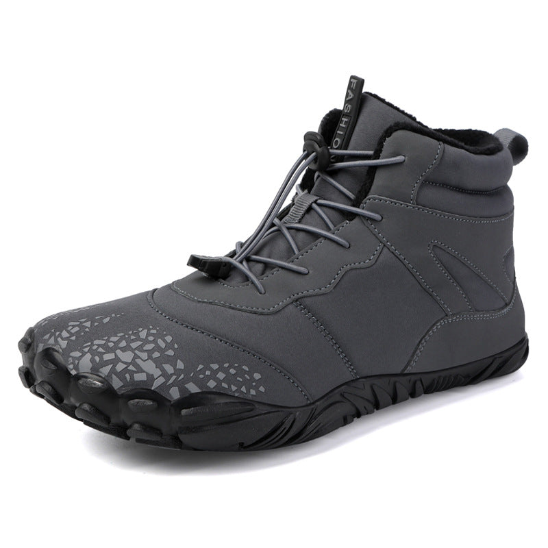 PHOENIXES™ Fleece-lined Waterproof Snow Boots Warm Breathable High-top Casual Cotton Shoes