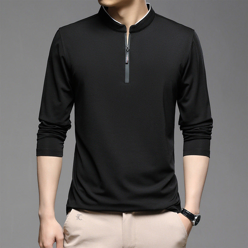 PHOENIXES™ Half High Collar Cotton Men Autumn Clothes