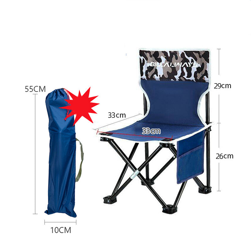 PHOENIXES™ Outdoor Folding Chair Portable Camping Equipment