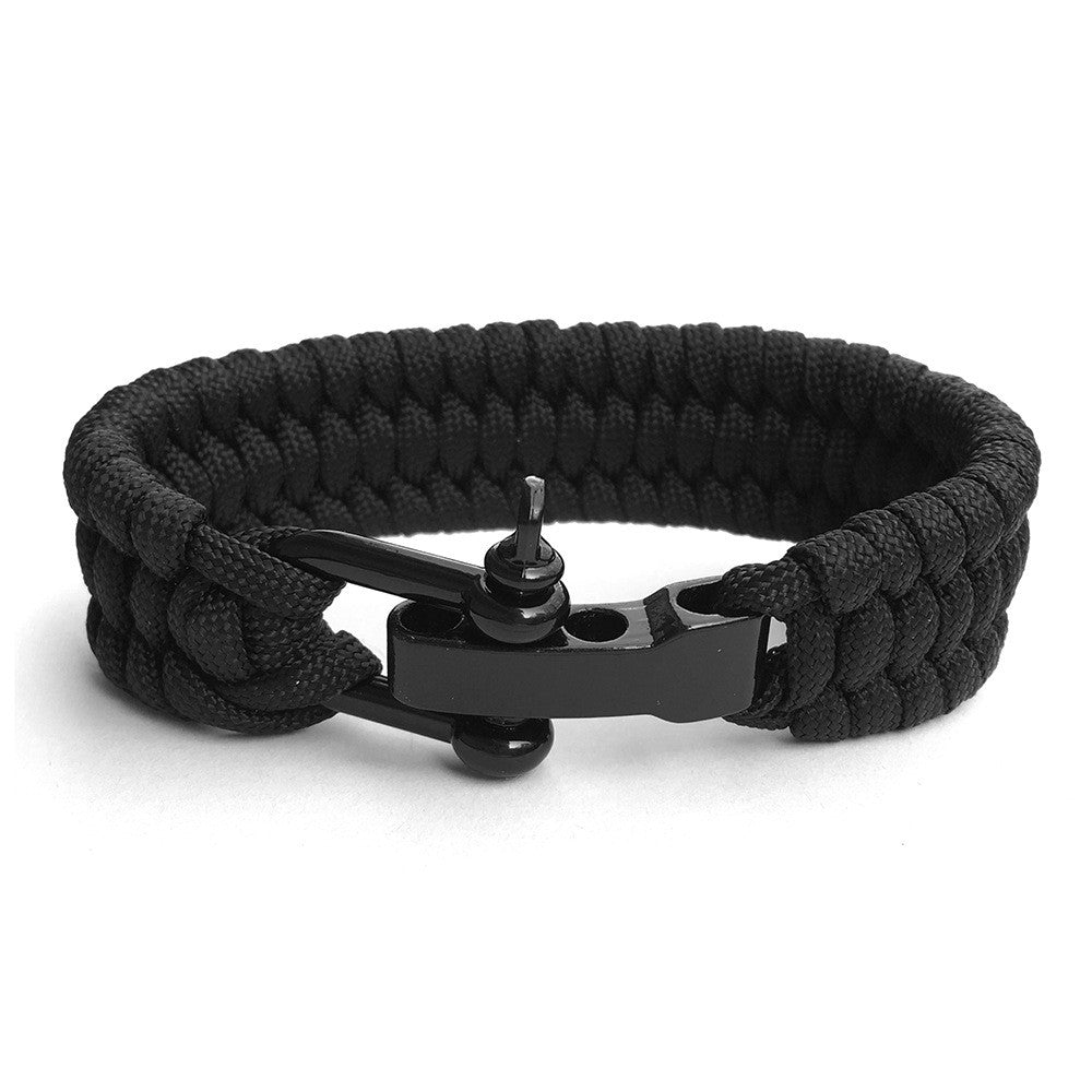 PHOENIXES™ Outdoor Mountaineering Camping Emergency Seven-core Parachute Cord Woven Bracelet