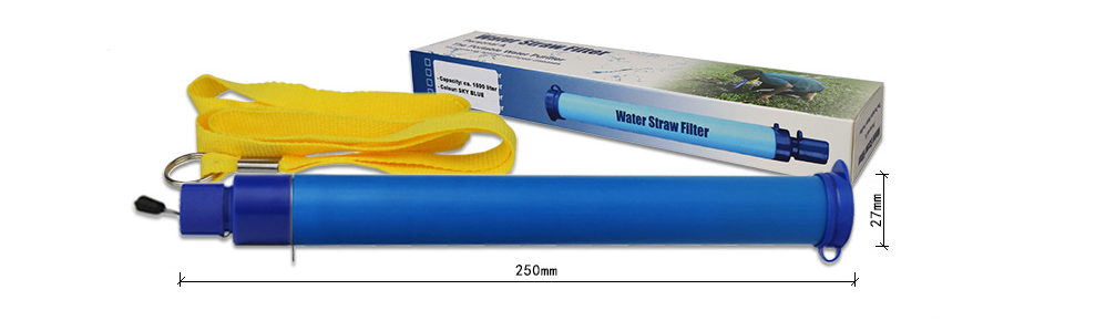 PHOENIXES™ A-type camping wild drink outdoor water purification straw