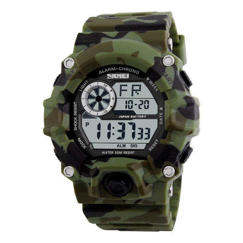 PHOENIXES™ Waterproof Multifunctional Mountaineering Student Electronic Watch