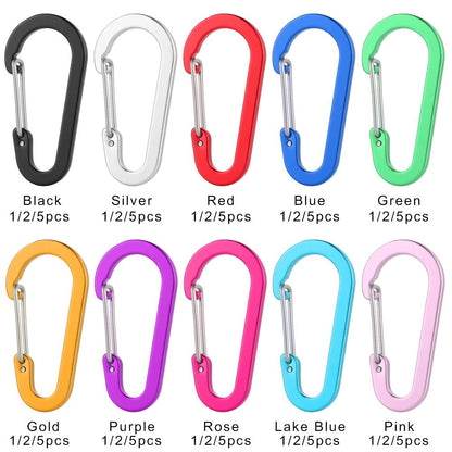 PHOENIXES™ Outdoor Mountaineering Buckle S-shaped Aluminum Alloy Quick Hook