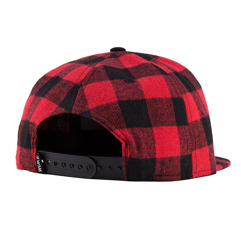 PHOENIXES™ Red Black Plaid Baseball Hats Unısex