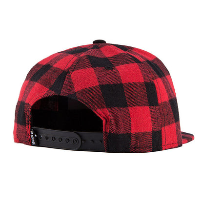 PHOENIXES™ Red Black Plaid Baseball Hats Unısex