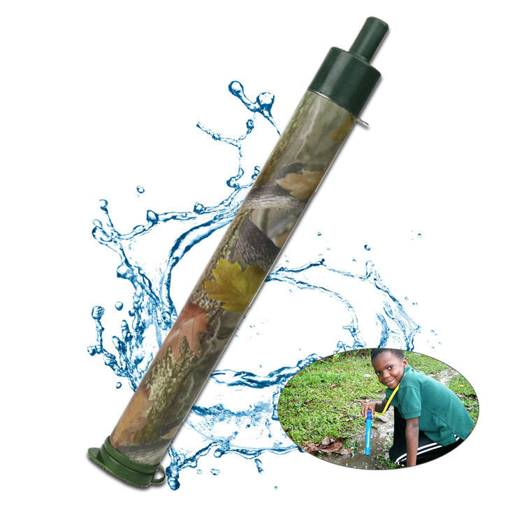 PHOENIXES™ A-type camping wild drink outdoor water purification straw